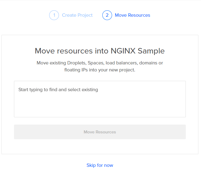 Move resources into NGINX Sample