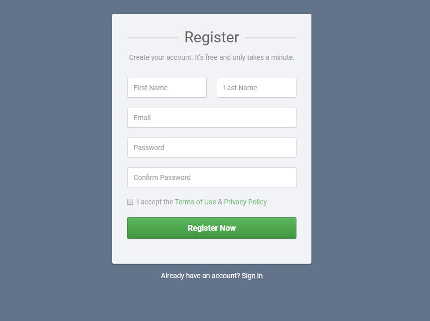 Download Responsive Registration Form Bootstrap Code - CodeGuru