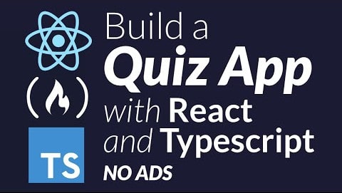 ReactJS Typescript Tutorial Build Quiz App